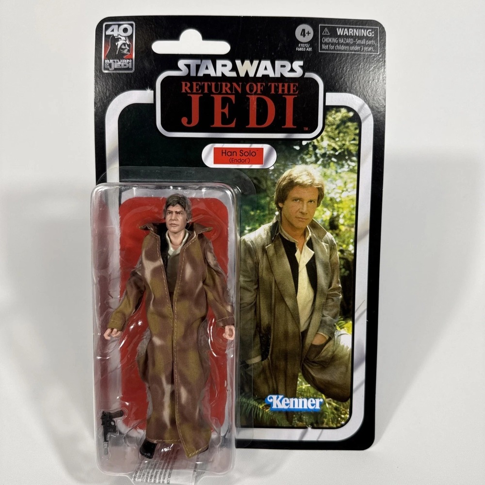 Hasbro Star Wars Han Solo Endor Action figure